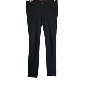 Yoga Denim Black Pants Stretch Casual‎ Athleisure Career Trousers